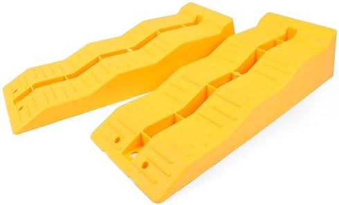 MaxxHaul 50939 3-Steps RV Leveling Ramps Yellow Camper & Trailer by MaxxHaul