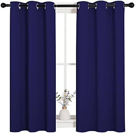 NICETOWN Royal Blue Blackout Curtains by NICETOWN