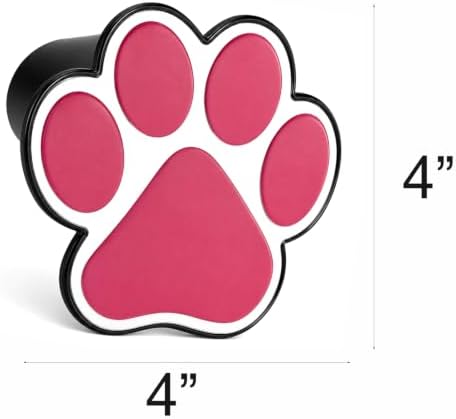 Dog Paw Metal Hitch Cover - Image 2
