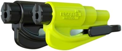 RESQME The Original Compact Emergency Keychain Car Escape Tool, Seatbelt Cutter by resqmeInc