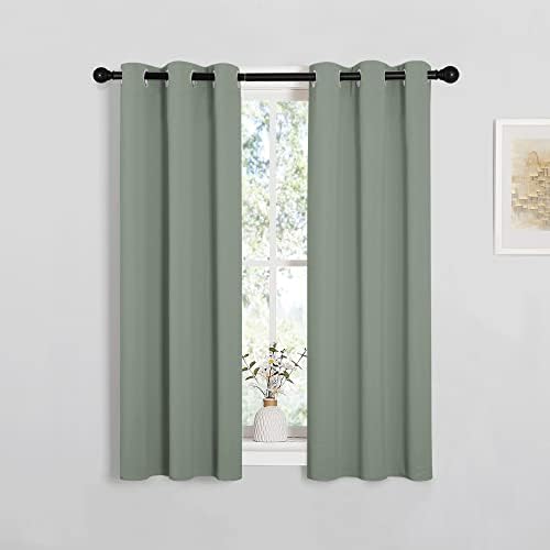 NICETOWN Bedroom Curtain Panels Blackout Draperies, Thermal Insulated Solid by NICETOWN