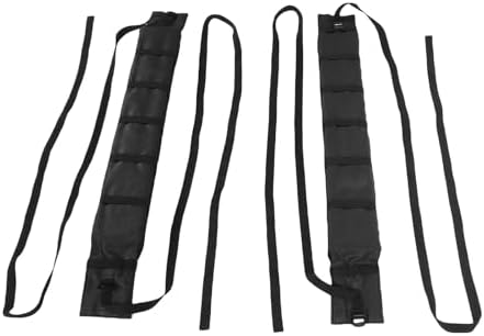Tbest Universal Car Soft Roof Rack Pads 2pcs Anti Slip Kayak Surfboard SUVs - Image 4