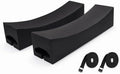 Gralara 2 Pieces Soft Roof Rack Pads Temporary Wave Board Roof Pads Board by Gralara