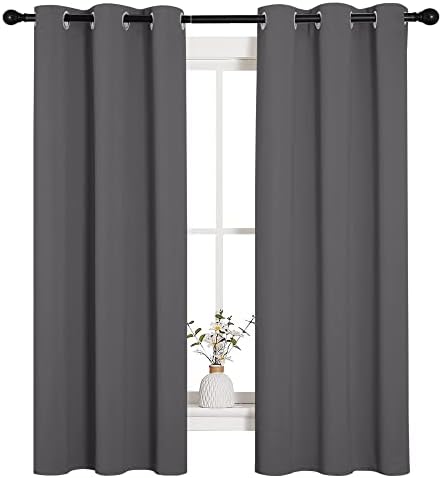 NICETOWN Grey Blackout Curtains by NICETOWN
