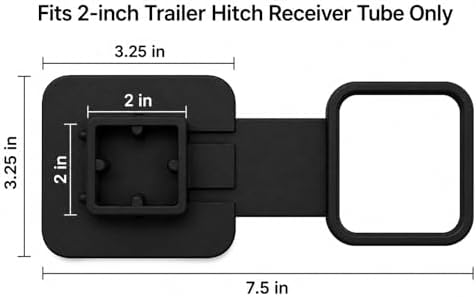 2" American Flag Hitch Cover - Image 5