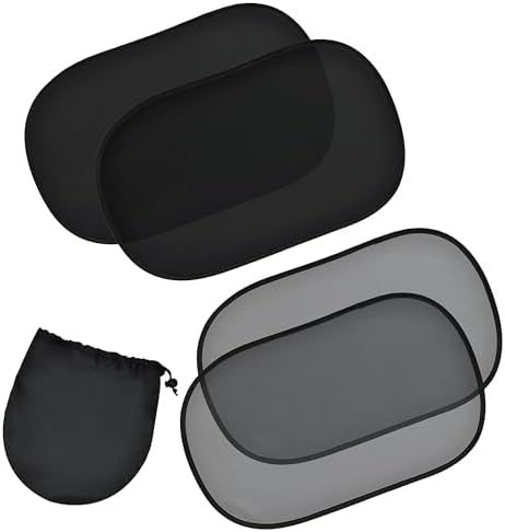 EcoNour Car Window Shades for Baby | Protects Baby from Sun & Heat by EcoNour