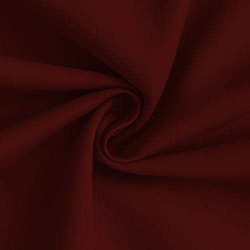 Yakamok Burgundy Red Blackout Curtains 63 Inches Long - Image 3