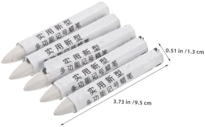 12pcs White Wax Tire Marking Crayons - Image 2