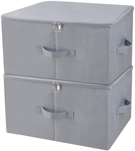 17.6 X 13.6 X 9.7", Folding Closet Clothes Storage Boxes by iwillCREATEPRO
