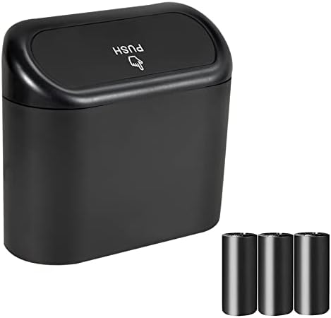 2 Packs Mini Car Trash Can Bin by EnthuLove