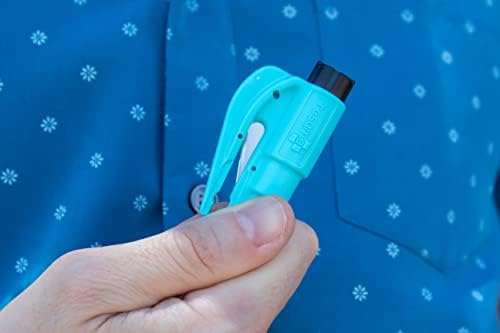 resqme The Original Emergency Keychain Car Escape Tool, 2-in-1 Seatbelt Cutter - Image 4