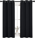 NICETOWN Black Blackout Curtains by NICETOWN