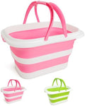 Large Collapsible Bucket for Cleaning, 4.2 Gallon Silicone Bucket by XXFLOWER