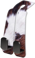 PU Leather Car Seat Hook, Storage Headrest Hanger, Cute Car Backseat Organizer by Unknown