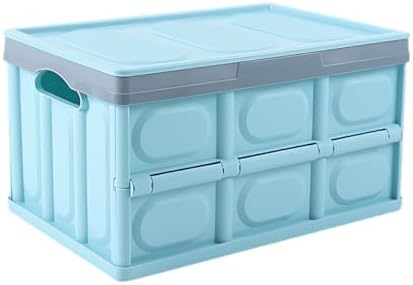 Car Trunk Organizer, Foldable Plastic Cargo Storage Box by Unknown