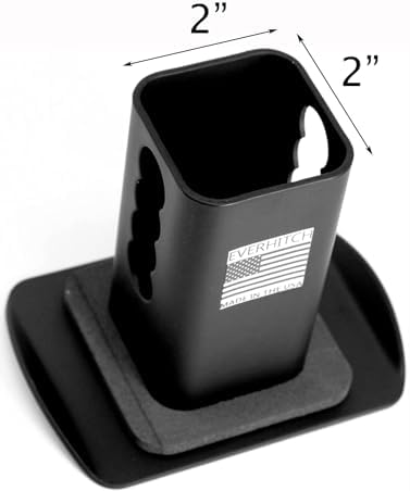 USA 2" American Black Flag Stainless Steel Hitch Cover - Image 2