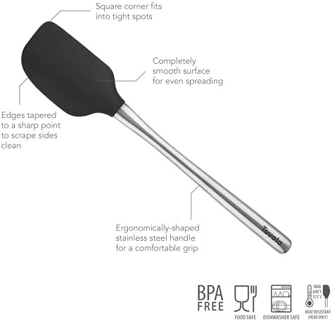 Tovolo Flex-Core Silicone Spatula Metal Handle - Image 3