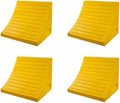 Mytee Products 4 Pack Polyurethane Medium Wheel Chock W/Mounting Holes by MyteeProducts