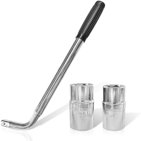 YoRise Telescoping Lug Wrench, Universal Extendable Automotive Wheel Nut Remover by Unknown