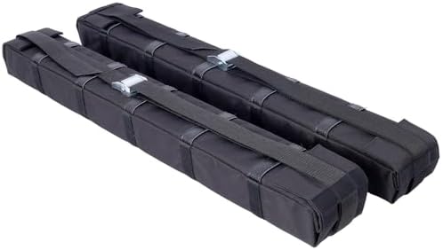 Universal Car Soft Roof Rack Pads – Heavy-Duty 33" Kayak, Canoe Carrier - Image 5