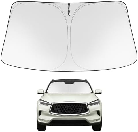 Proadsy Custom Fit 2019-2025 Infiniti QX50 QX55 Car Windshield Sun Shade by Proadsy