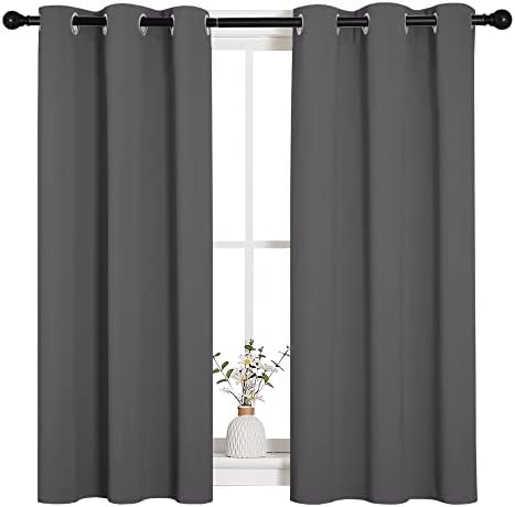 NICETOWN Grey Blackout Curtains by NICETOWN