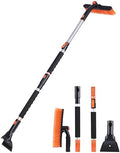 EcoNour 53″ 3 in1 Extendable Snow Brush by EcoNour