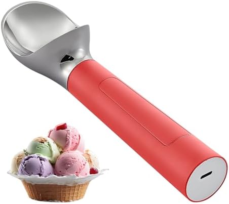 Heated Ice Cream Scoop Rechargeable, Electric Warming Ice Cream Scooper by FrostJoy