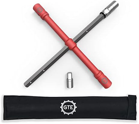 GTE TOOLS - LugStrong 26" Universal Compact Lug Wrench Set, Super-Strong Tire by GTE