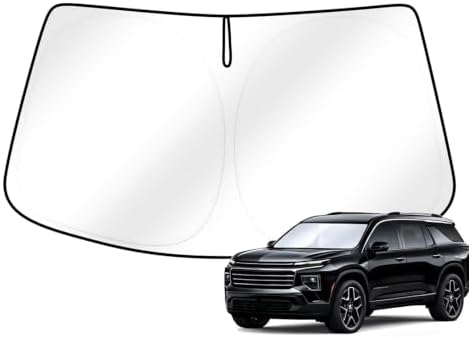 Canvcle Windshield Sun Shade for Chevrolet/Chevy Traverse 2018-2025 2026 by Canvcle