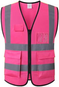 Reflective Safety Vest for Men Women Construction Vest ANSI Standard AP1 by ASIPHITU
