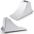 Aluminum Wheel Chock for Trucks & Trailers, 12.3 x 6.4 x 7 Inch by Outus