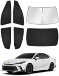 Canvcle Sunshades for 2025 2026 Toyota Camry Accessories Windshield Sun Shade by Canvcle