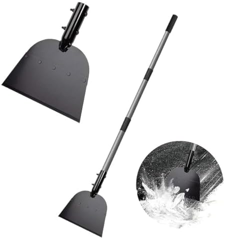 Gardenpal Flat Shovel, Snow Shovel, Ice Scraper, 54 inch Snow Ice Chopper by GardenPal