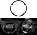 Microfiber Leather Steering Wheel Cover, 14.5-15 inch by Canvcle