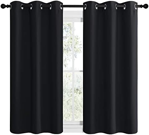 NICETOWN Blackout Draperies Window Curtain Panels, Autumn/Winter Thermal - Image 2