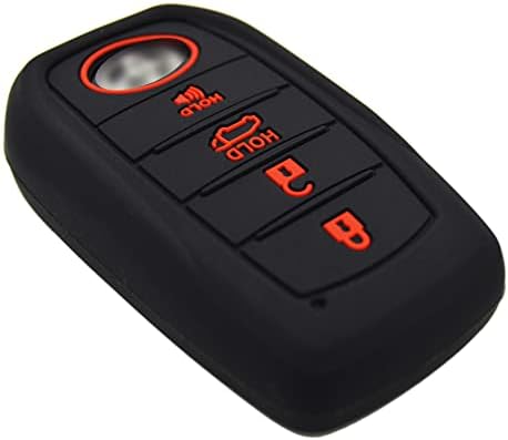 Silicone 4 Buttons Key Fob Cover Case - Image 2