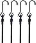 Lucky Straps 10" Short Mini Heavy Duty Bungee Cords, 180 Lbs, 8 Pack by LuckyStraps