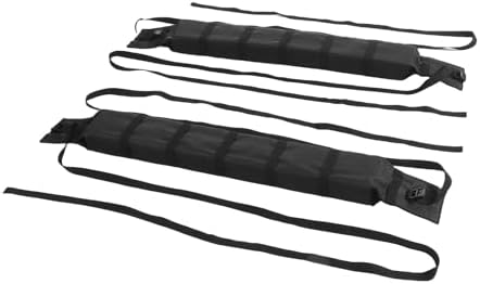Tbest Universal Car Soft Roof Rack Pads 2pcs Anti Slip Kayak Surfboard SUVs - Image 2