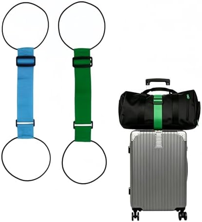 Adjustable Luggage Straps by Unknown