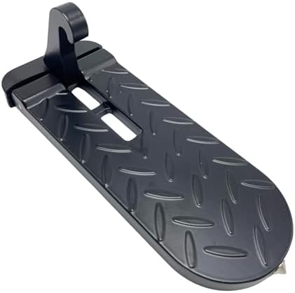Car Door Step with Glass Breaker Safety Hammer & Roof Rack Access, Foldable by Swpato