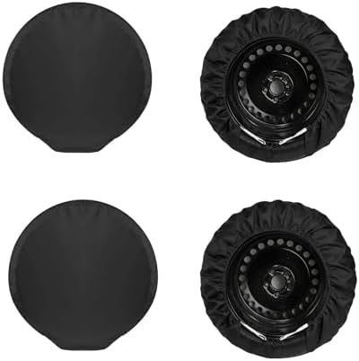 4-Pack RV Tire Covers, Waterproof & UV Resistant Wheel Covers by Unknown