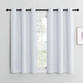 NICETOWN Blackout Curtain Panels, 2 Panels, W29 x L36-inch by NICETOWN