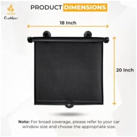 EcoNour Sun Visor, Car Shades for Side Windows - Image 2