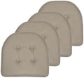 Sweet Home Collection Chair Cushion Memory Foam Pads Tufted Slip Non Skid by SweetHomeCollection