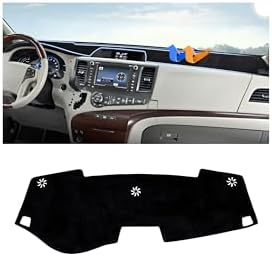 Autorder Dashboard Cover Mat for Toyota Sienna 2011-2014 Accessories Dash Cover by Autorder