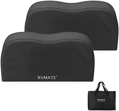 RVMATE RV Tire Covers, Dual Axle Wheel Cover 2 Pack, Fits 27"-30" Dia. Tire by RVMATE