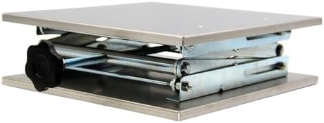 HFS 6x6" Stainless Steel Lab Jack Lift Table Scissor Stand Platform Max. Height - Image 5
