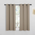 NICETOWN Bedroom Curtain Panels Blackout Draperies, Thermal Insulated Solid by NICETOWN