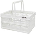 ZHJINGYU crates for storage, plastic baskets for organizing, collapsible by ZHJINGYU